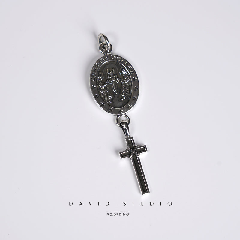 Chrome Hearts Angel Medallion Mapplethorpe Charm