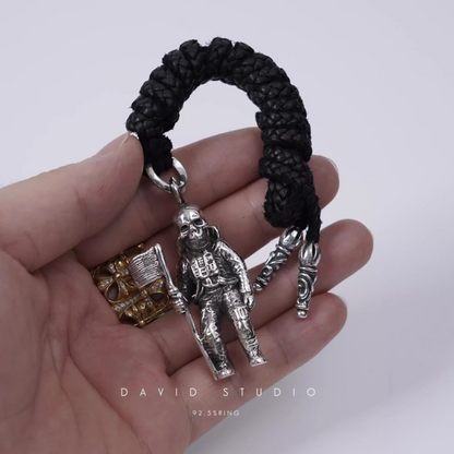 Chrome Hearts Foti Astronaut Pendant – Leather