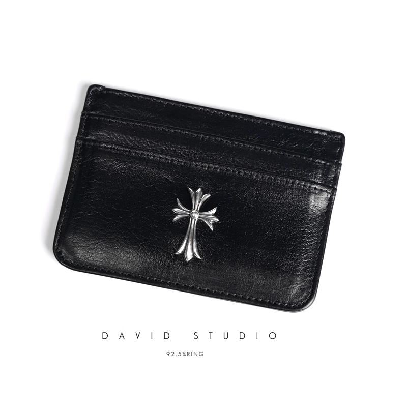 Chrome Hearts Cross Card Holder