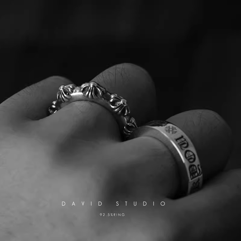 Chrome Hearts Cross Band Ring