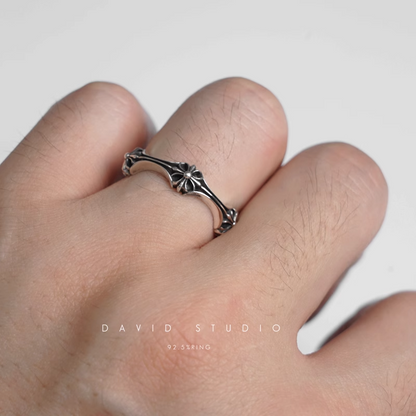 Chrome Hearts CH Plus & Bone Ring