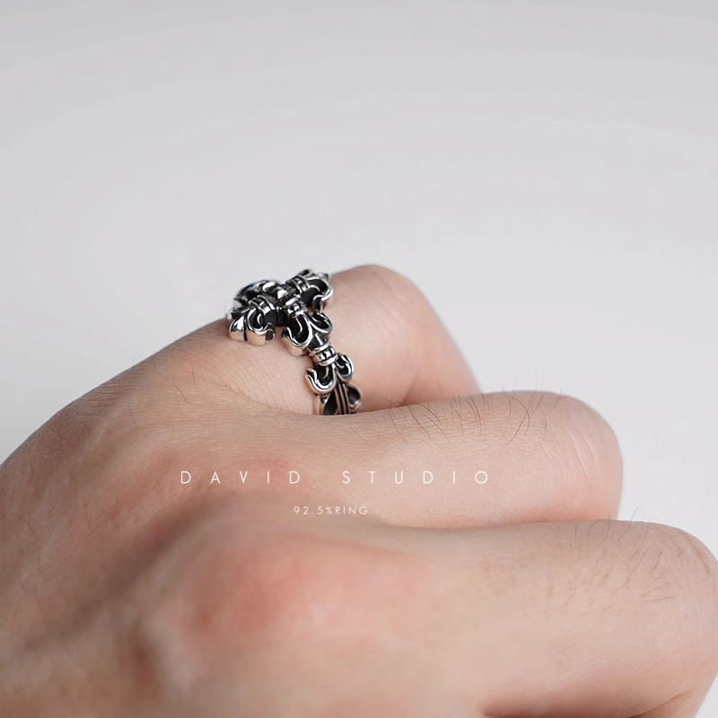 Chrome Hearts Filigree Cross Ring