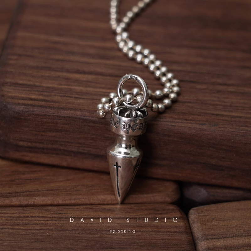 Chrome Hearts Spike Pendant – Ball Chain