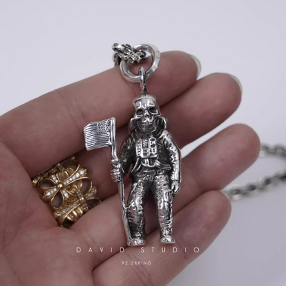 Chrome Hearts Foti Astronaut Pendant – Paper Chain