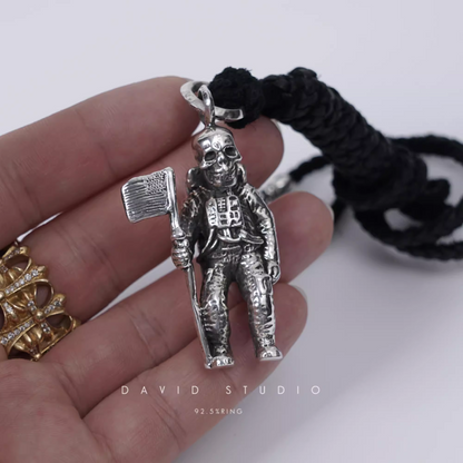 Chrome Hearts Foti Astronaut Pendant – Leather