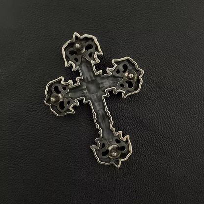 Chrome Hearts Filigree Cross Rivet Buckle