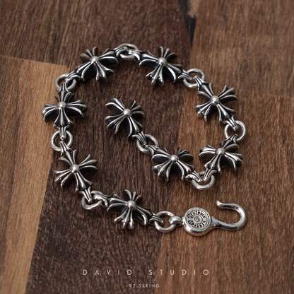 Chrome Hearts CH Plus Bracelet With Links