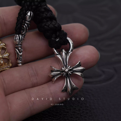 Chrome Hearts Double Plus Charm – Leather