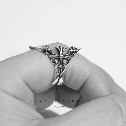 Chrome Hearts CH Plus Exposed Ring