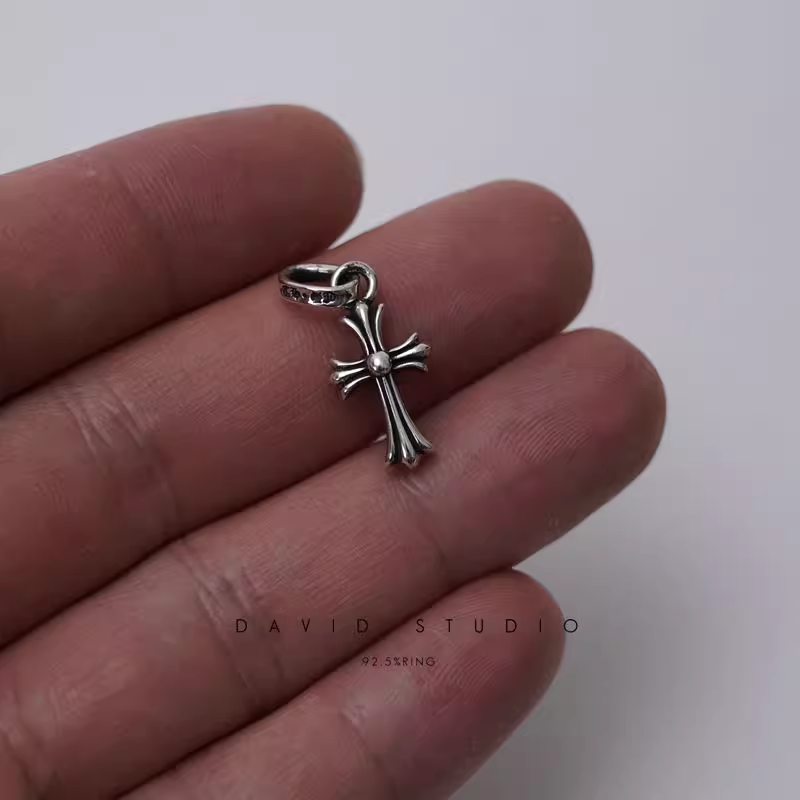 Chrome Hearts Cross Babyfat Charm