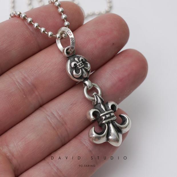 Chrome Hearts BS Fleur One Ball Charm – Ball Chain