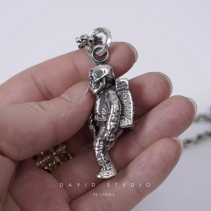 Chrome Hearts Foti Astronaut Pendant – Paper Chain