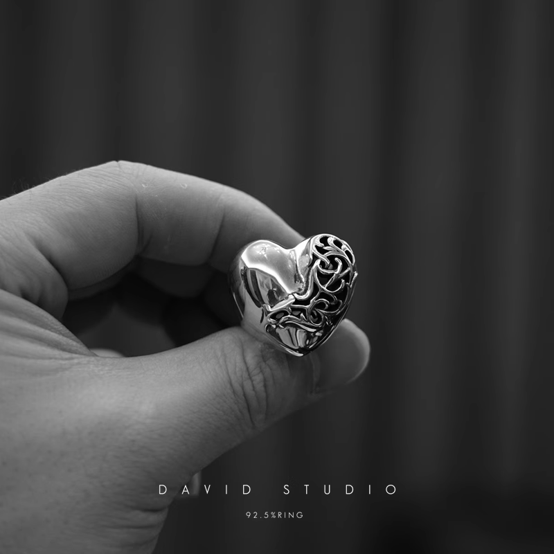 Chrome Hearts Heart Ring