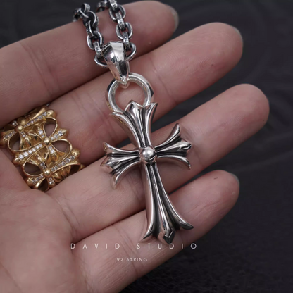 Chrome Hearts Small Cross Pendant With Bail – Paper Chain