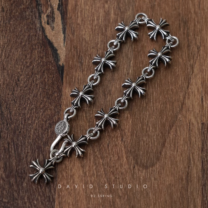 Chrome Hearts CH Plus Bracelet With Links