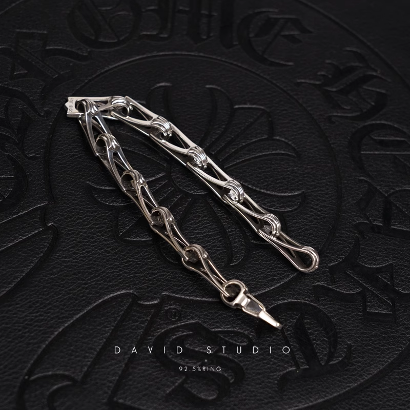 Chrome Hearts Zipper Pattern Bracelet