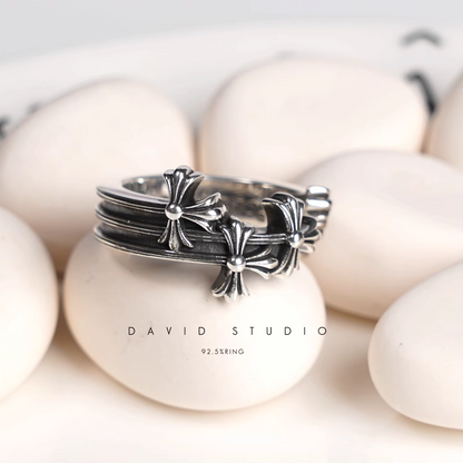 Chrome Hearts Cemetery Hoop Ring