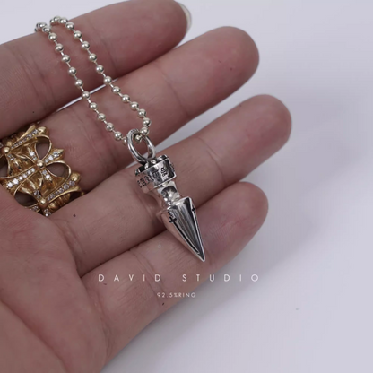 Chrome Hearts Spike Pendant – Ball Chain