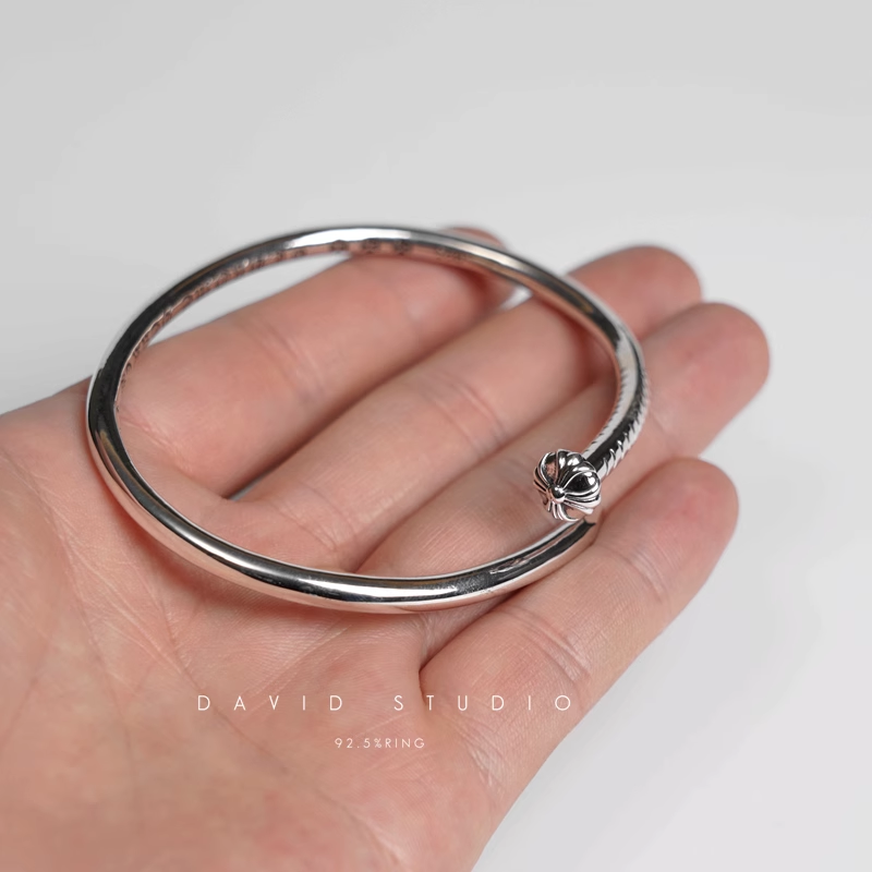 Chrome Hearts Crossball Nail Bangle