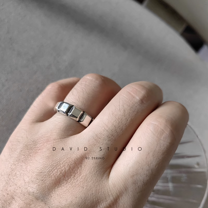 Chrome Hearts Square Spacer Ring