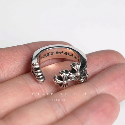 Chrome Hearts Cemetery Hoop Ring