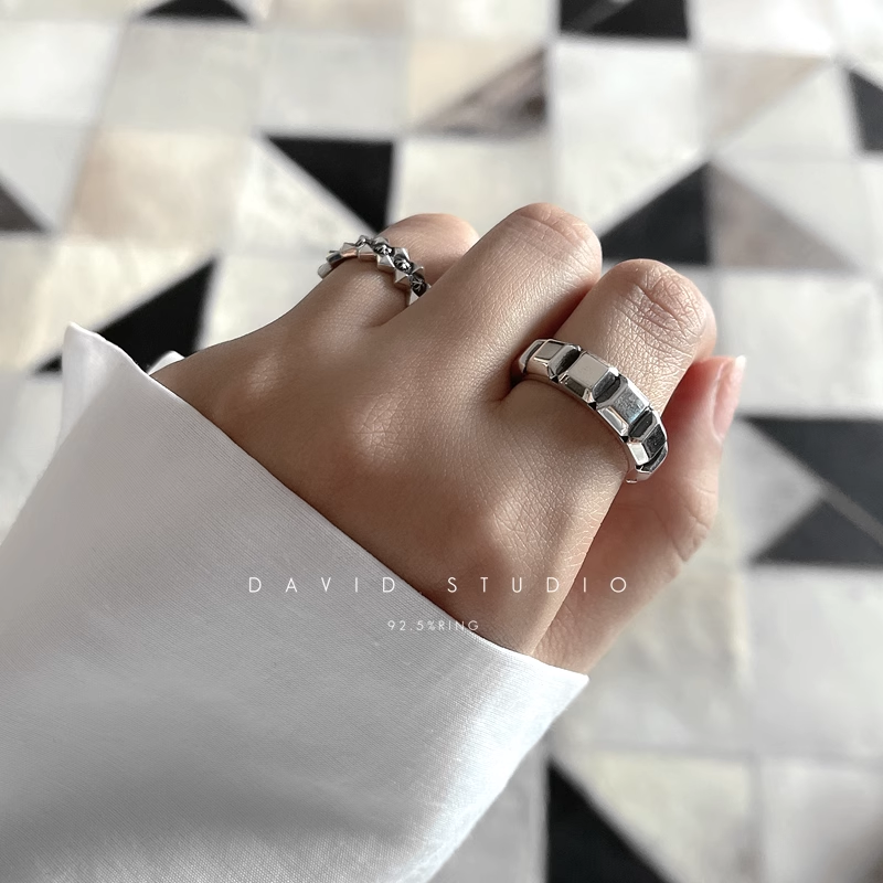 Chrome Hearts Square Spacer Ring