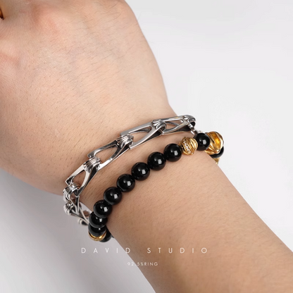 Chrome Hearts Zipper Pattern Bracelet