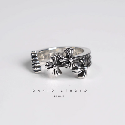 Chrome Hearts Cemetery Hoop Ring