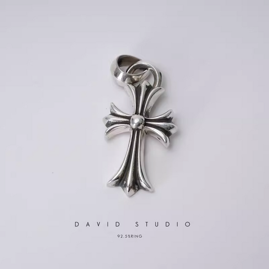 Chrome Hearts Small Cross Pendant With Bail