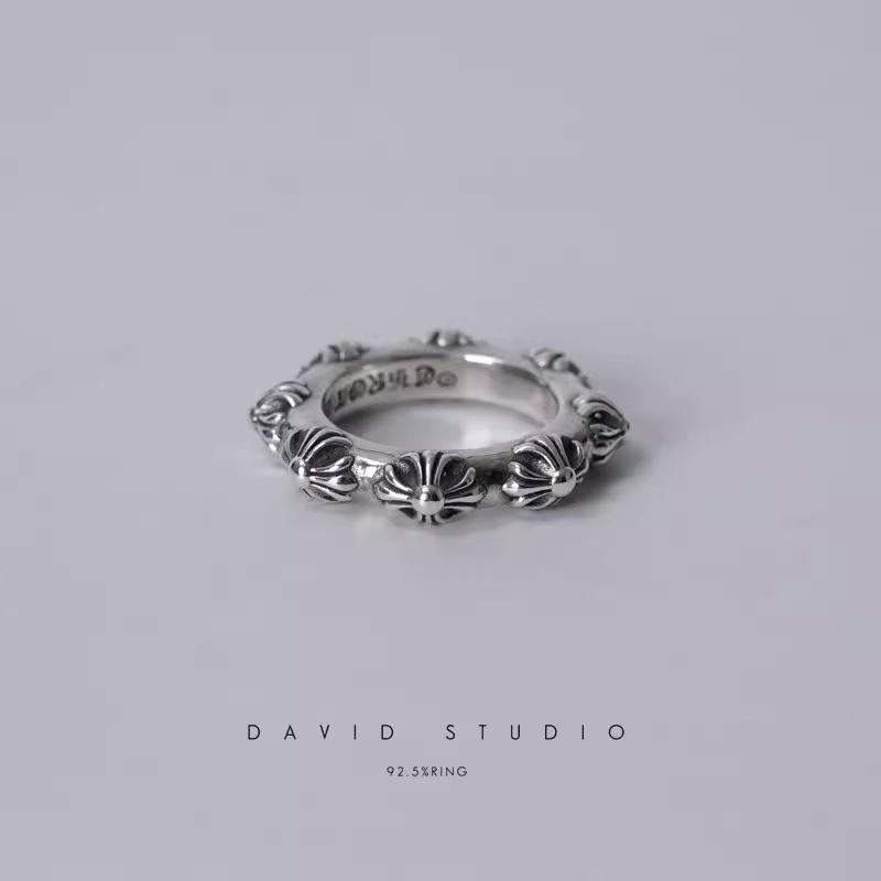 Chrome Hearts Cross Band Ring