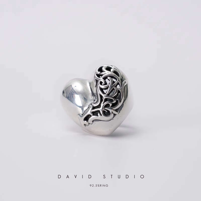 Chrome Hearts Heart Ring