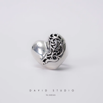 Chrome Hearts Heart Ring