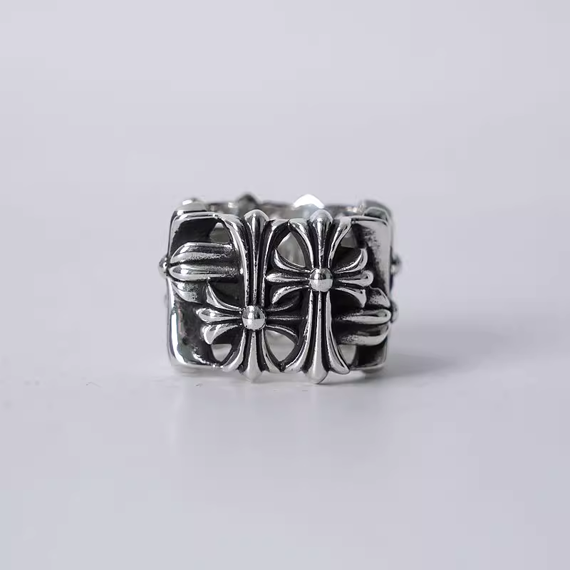 Chrome Hearts Square Cemetery Ring