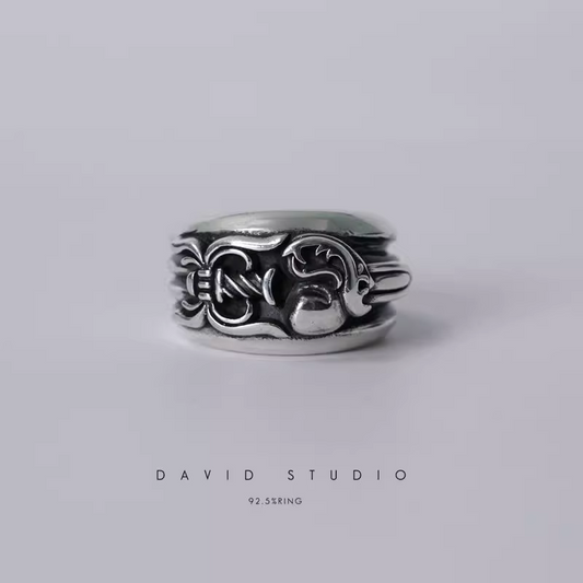 Chrome Hearts Dagger Heart Ring