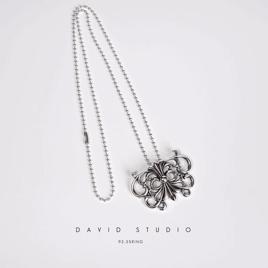 Chrome Hearts Babyfat Butterfly Pendant – Ball Chain