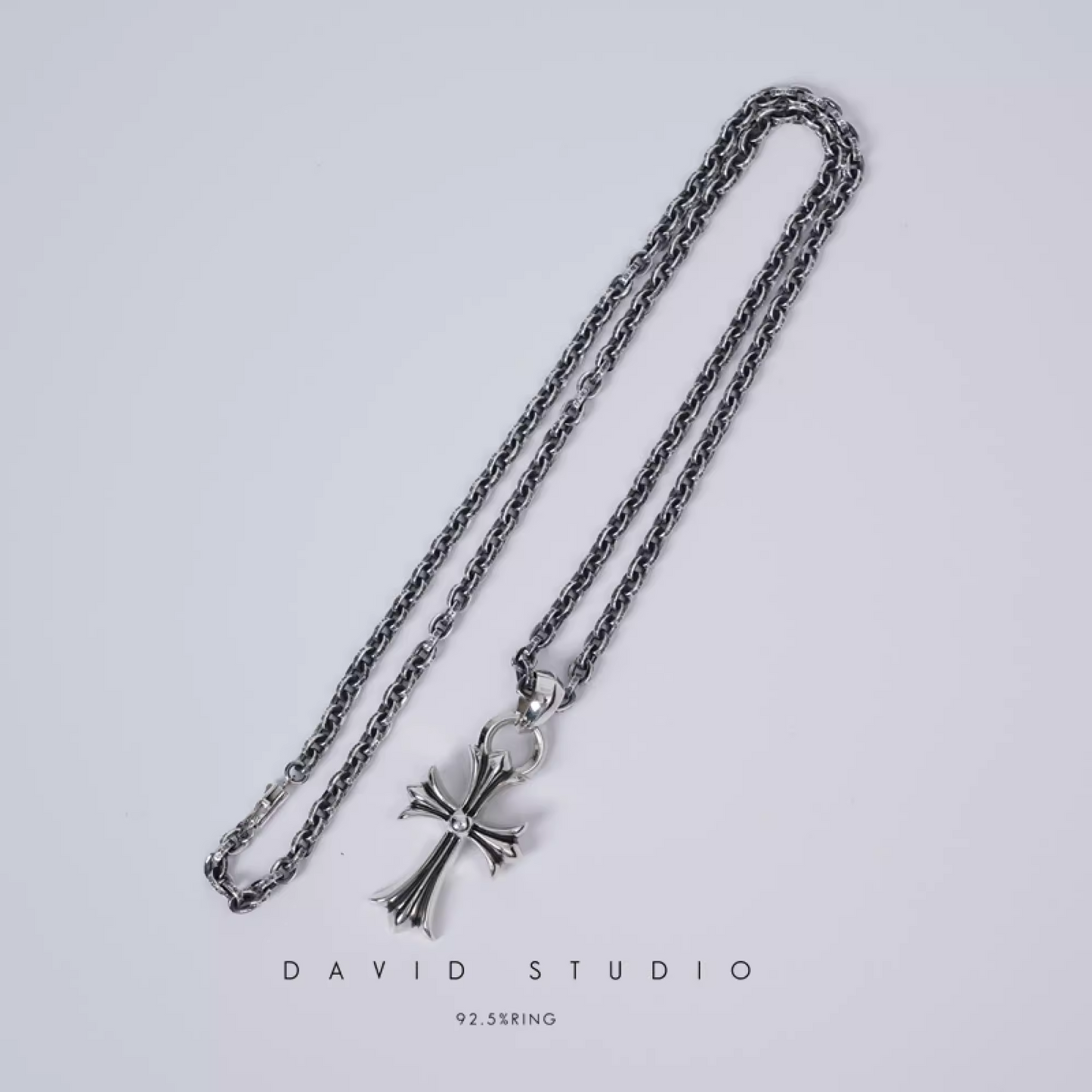 Chrome Hearts Small Cross Pendant With Bail – Paper Chain