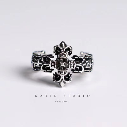 Chrome Hearts Filigree Cross Ring