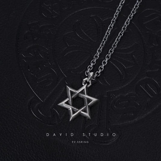 Chrome Hearts Large Star OF David Pendant – Paper Chain