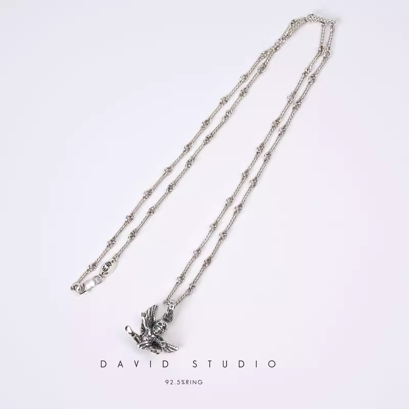 Chrome Hearts Foti Misslaren Pendant – Twist Chain