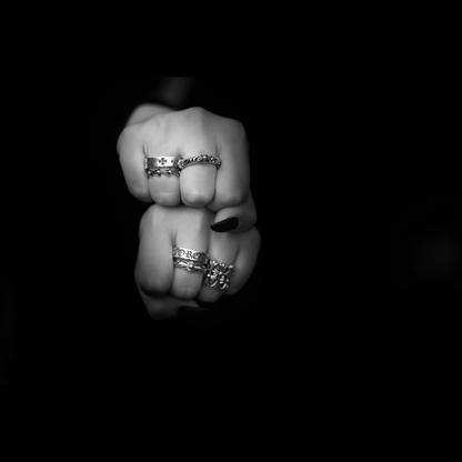 Chrome Hearts Cemetery Ring