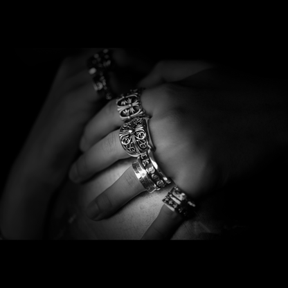 Chrome Hearts Cemetery Ring