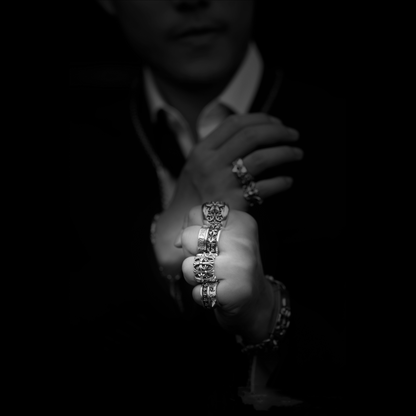 Chrome Hearts Cemetery Ring