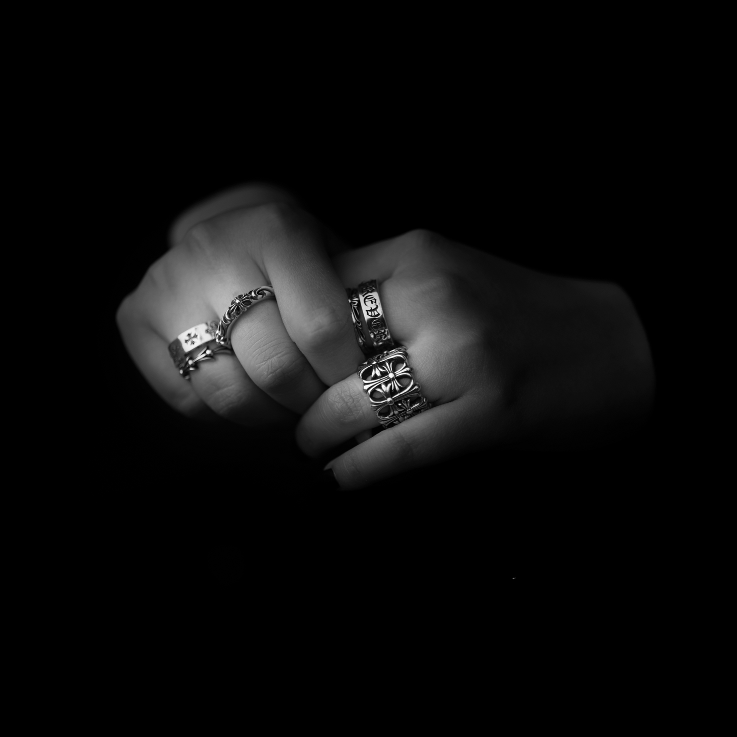 Chrome Hearts Cemetery Ring