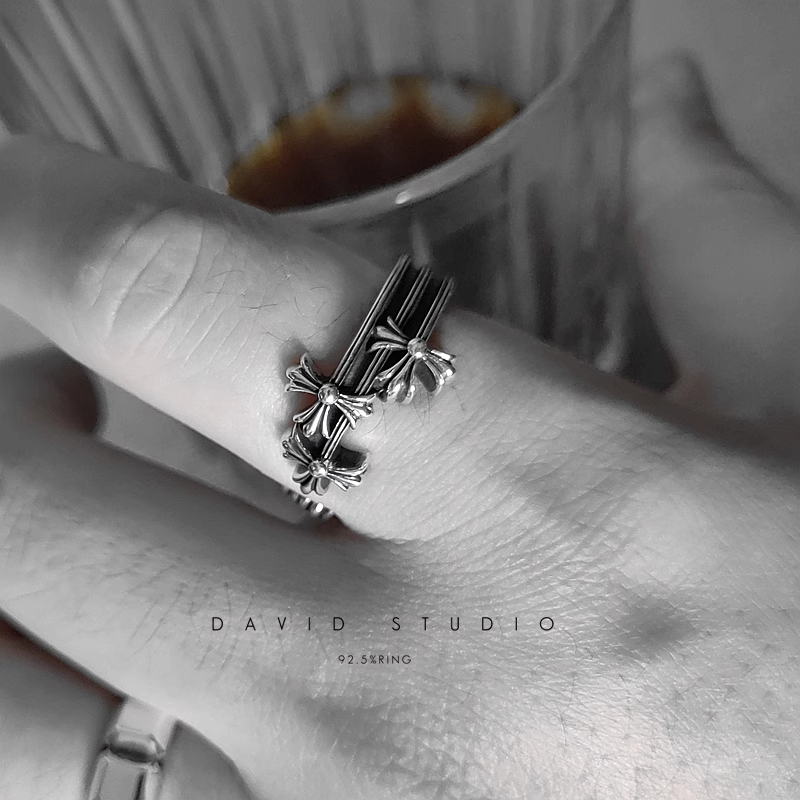 Chrome Hearts Cemetery Hoop Ring