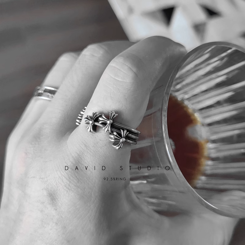 Chrome Hearts Cemetery Hoop Ring