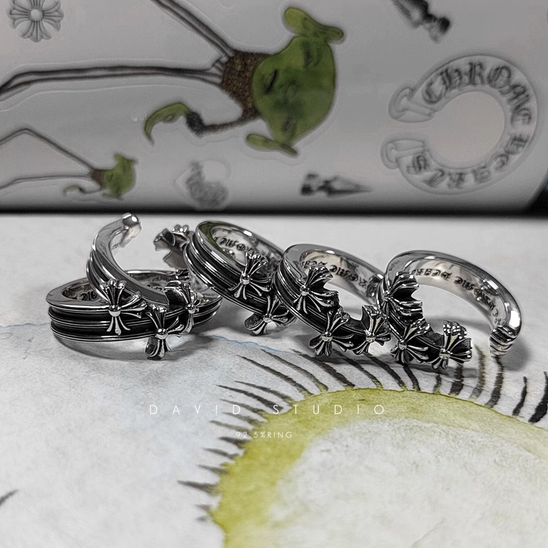 Chrome Hearts Cemetery Hoop Ring