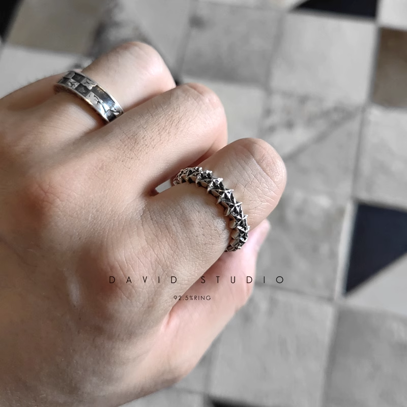 Chrome Hearts 5 Sided Star Loop Ring