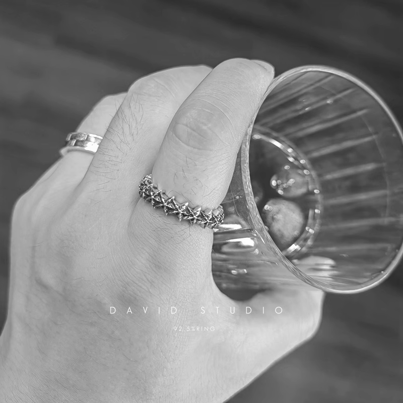 Chrome Hearts 5 Sided Star Loop Ring