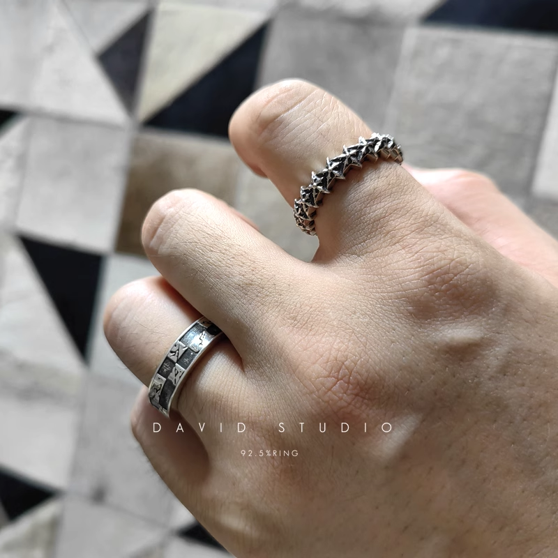 Chrome Hearts 5 Sided Star Loop Ring