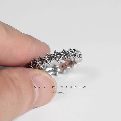 Chrome Hearts 5 Sided Star Loop Ring